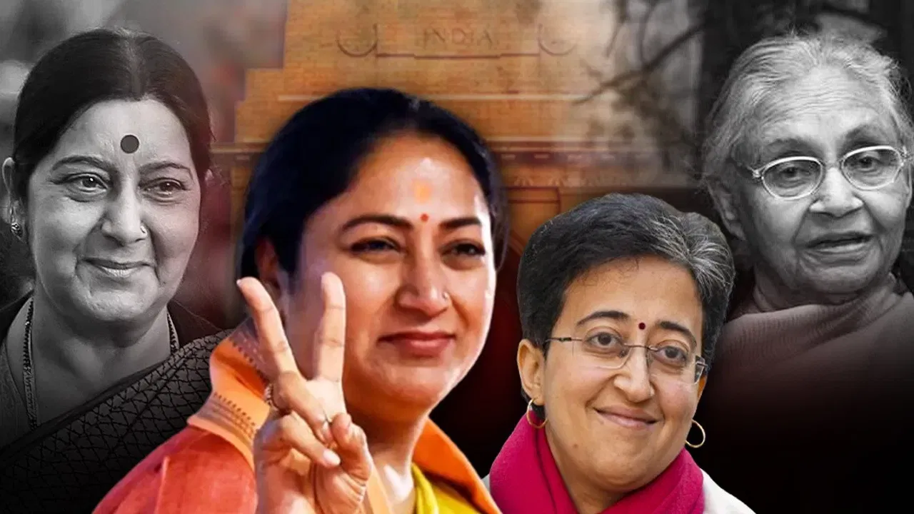 ਰੇਖਾ ਗੁਪਤਾ ਬਣੇ ਦਿੱਲੀ ਦੇ ਨਵੇਂ ਮੁੱਖ ਮੰਤਰੀ, ਸੁਸ਼ਮਾ, ਸ਼ੀਲਾ, ਆਤਿਸ਼ੀ ਅਤੇ ਰੇਖਾ ਤੱਕ, ਦਿੱਲੀ 'ਚ ਮਹਿਲਾ ਮੁੱਖ ਮੰਤਰੀਆਂ ਦਾ ਦਬਦਬਾ