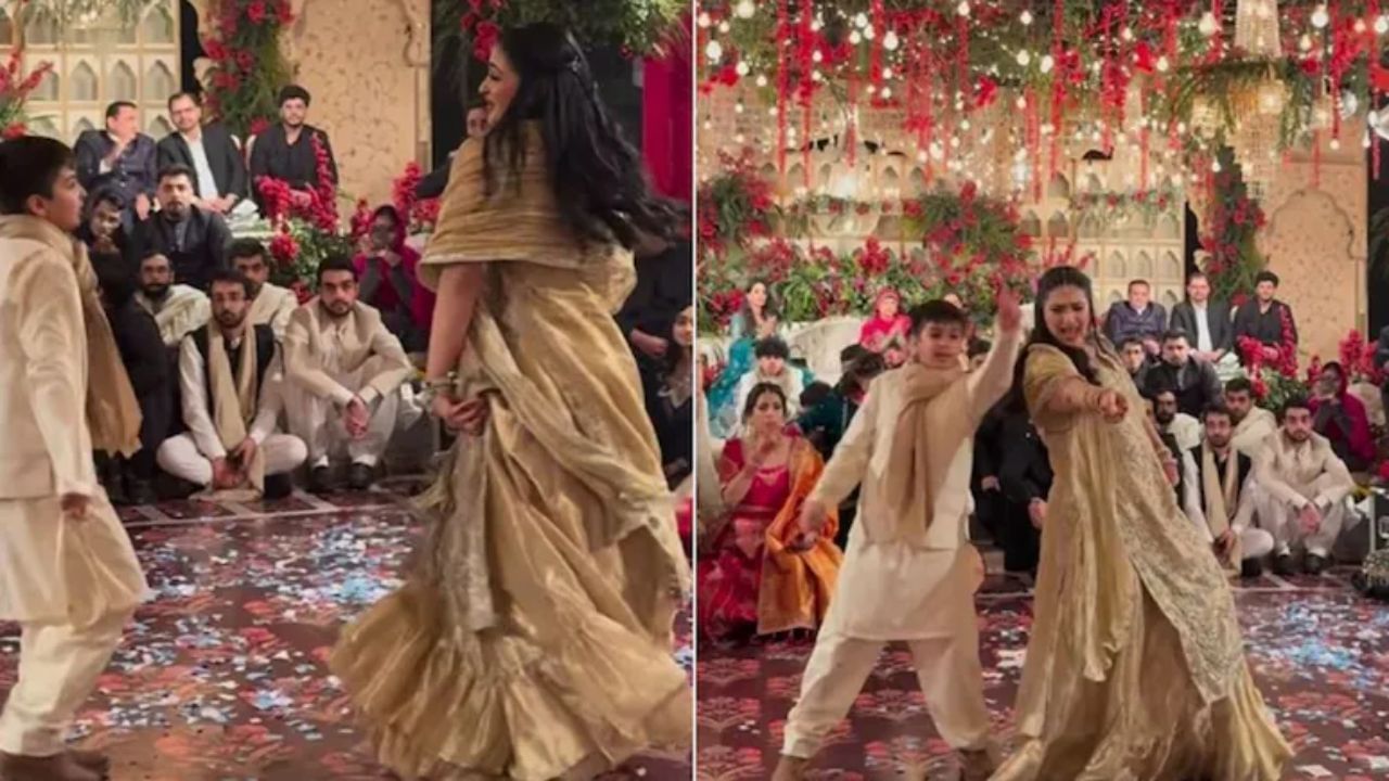 Viral Dance Video: ਮਾਂ-ਪੁੱਤ ਦੀ ਜੋੜੀ ਨੇ ਵਿਆਹ ਵਿੱਚ ਕੀਤਾ ਜ਼ਬਰਦਸਤ ਡਾਂਸ, ਵੀਡੀਓ ਹੋ ਰਿਹਾ ਹੈ ਵਾਇਰਲ