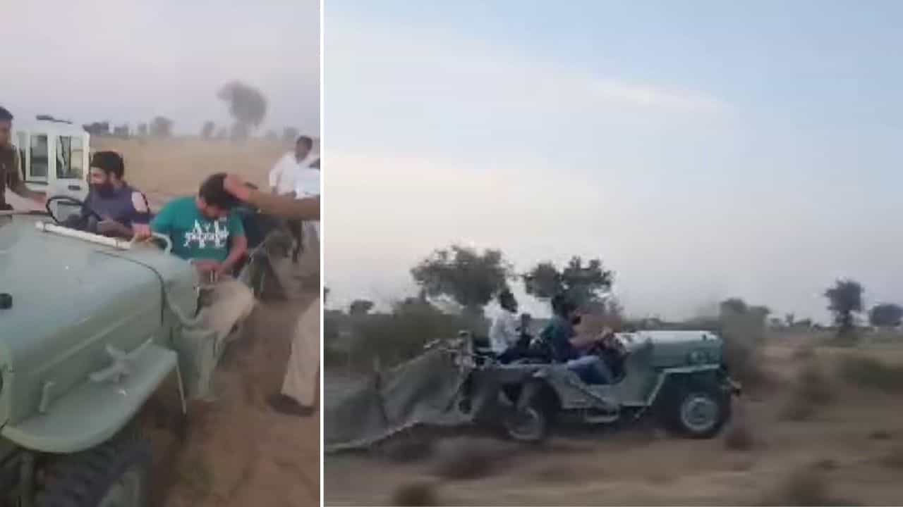 ਰਾਜਸਥਾਨ: ਬੀਕਾਨੇਰ ਚ ਚਿੰਕਾਰਾ ਹਿਰਨ ਦਾ ਸ਼ਿਕਾਰ, ਸੱਤ ਲੋਕ ਗ੍ਰਿਫ਼ਤਾਰ; ਪੰਜਾਬ ਦੀ ਗੱਡੀਆਂ ਬਰਾਮਦ