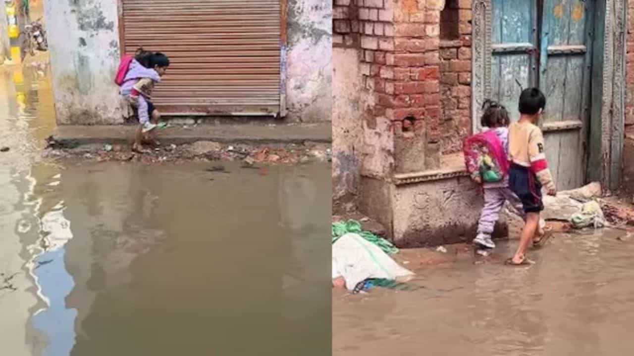 ਭਰਾ-ਭੈਣ ਦੇ ਪਿਆਰ ਨੂੰ ਦੇਖ ਤੁਸੀਂ ਵੀ ਹਾਰ ਜਾਓਗੇ ਦਿਲ, ਮੋਢਿਆਂ ਤੇ ਚੁੱਕ ਕੇ ਕਰਵਾਇਆ ਰਸਤਾ ਪਾਰ ਭਰਾ-ਭੈਣ ਦੇ ਪਿਆਰ ਨੂੰ ਦੇਖ ਤੁਸੀਂ ਵੀ ਹਾਰ ਜਾਓਗੇ ਦਿਲ, ਮੋਢਿਆਂ ਤੇ ਚੁੱਕ ਕੇ ਕਰਵਾਇਆ ਰਸਤਾ ਪਾਰ