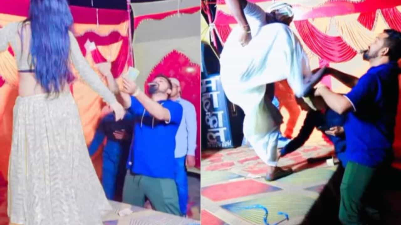 Village Viral Video : ਮੁੰਡਾ ਆਰਕੈਸਟਰਾ ਵਿੱਚ ਡਾਂਸਰ ਤੇ ਉਡਾ ਰਿਹਾ ਸੀ ਨੋਟ, ਉੱਤੋਂ ਆ ਗਿਆ ਬਾਪੂ ਫਿਰ ਜੋ ਹੋਇਆ...