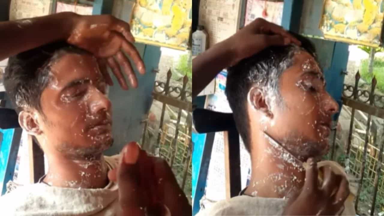 OMG: ਸੈਲੂਨ ਚ ਸ਼ਖਸ ਨੇ ਕਰਵਾਇਆ ਫੇਸ਼ੀਅਲ, ਦੇਖ ਕੇ ਲੋਕਾਂ ਨੇ ਪੁੱਛਿਆ- ਇਹ Fevicol ਤਾਂ ਨਹੀਂ? OMG: ਸੈਲੂਨ ਚ ਸ਼ਖਸ ਨੇ ਕਰਵਾਇਆ ਫੇਸ਼ੀਅਲ, ਦੇਖ ਕੇ ਲੋਕਾਂ ਨੇ ਪੁੱਛਿਆ- ਇਹ Fevicol ਤਾਂ ਨਹੀਂ?