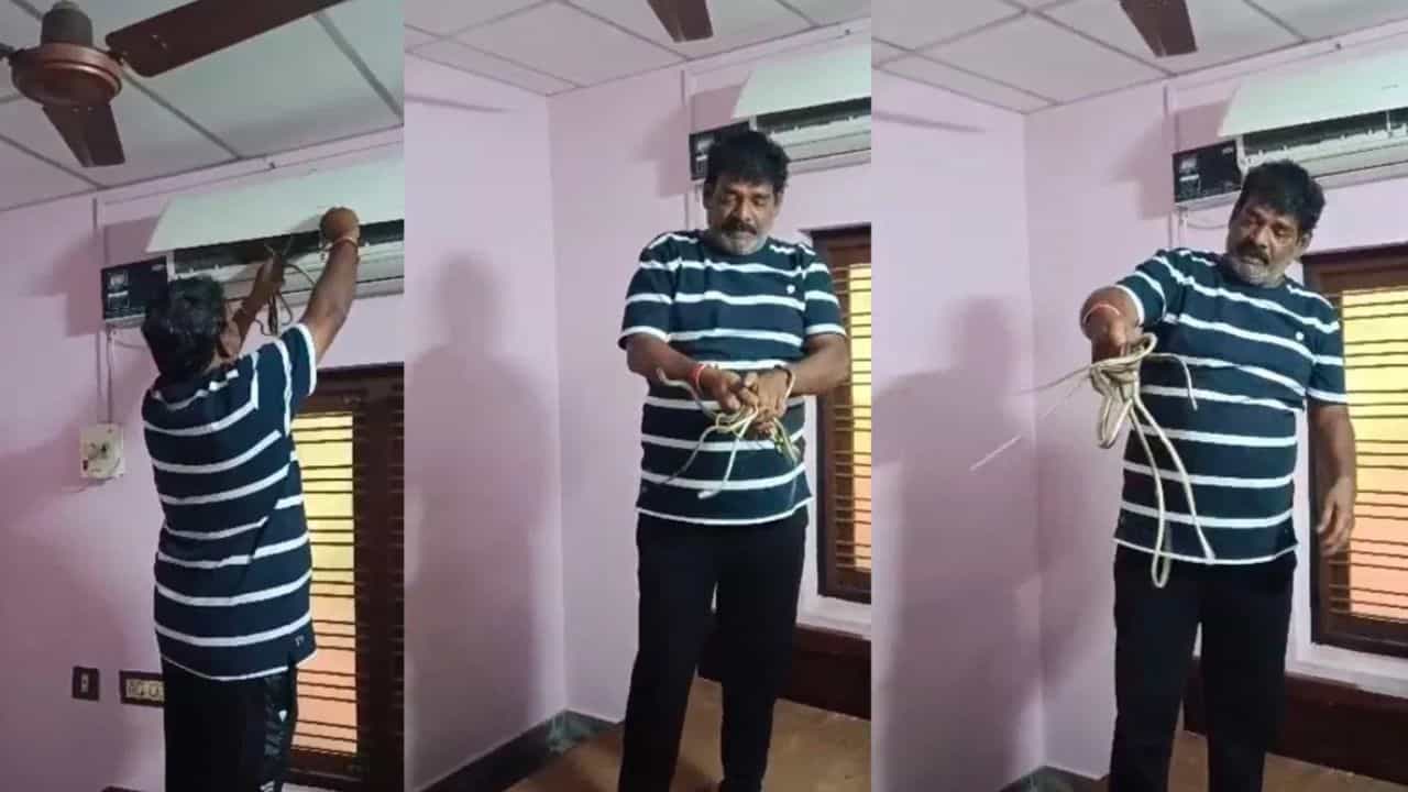 OMG: AC on ਕਰਦੇ ਹੀ ਲਟਕ ਗਿਆ ਸੱਪਾਂ ਦਾ ਝੁੰਡ, ਪਰਿਵਾਰ ਦੇ ਉੱਡ ਗਏ ਹੋਸ਼... ਕਮਰਾ ਛੱਡ ਭੱਜੇ