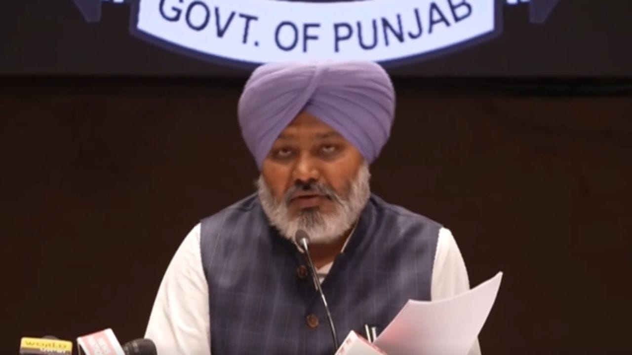 AAP ਆਗੂਆਂ ਖਿਲਾਫ ਸਿਆਸੀ ਬਦਲਾਖੋਰੀ ਕਾਰਨ ਦਰਜ ਕਰਵਾਈ FIR- ਵਿੱਤ ਮੰਤਰੀ ਹਰਪਾਲ ਸਿੰਘ ਚੀਮਾ