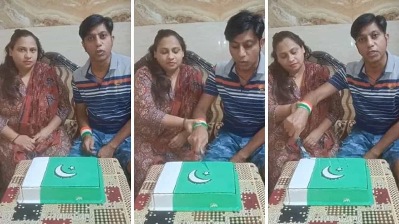 ਪਾਕਿਸਤਾਨ ਦੇ ਕਰ ਰਹੇ ਹਨ ਟੁਕੜੇ-ਟੁਕੜੇ...,ਇਸ ਤਰ੍ਹਾਂ ਜੋੜੇ ਨੇ ਮਨਾਈ ਆਪਣੀ 17ਵੀਂ ਵਿਆਹ ਦੀ ਵਰ੍ਹੇਗੰਢ , Video ਵਾਇਰਲ