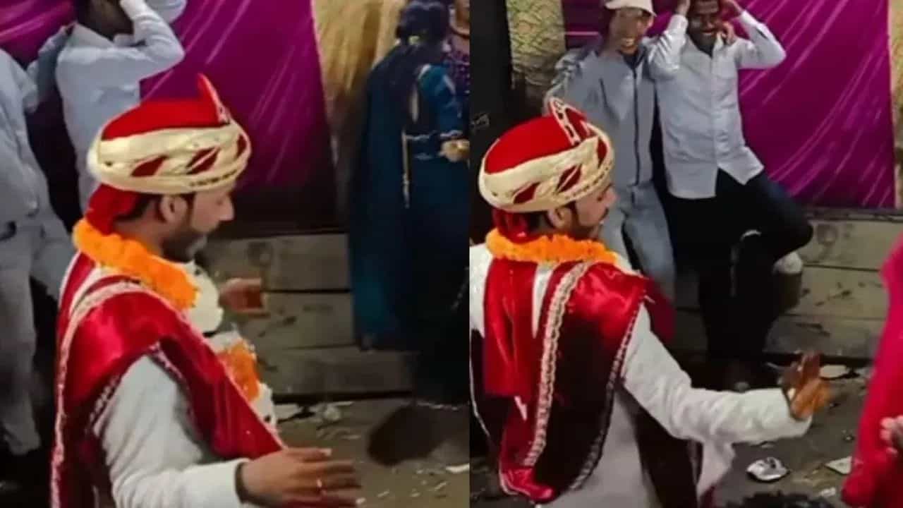 ਲਾੜੇ ਨੇ ਆਪਣੇ ਵਿਆਹ ਵਿੱਚ ਕੀਤਾ ਅਨੌਖਾ ਡਾਂਸ, VIDEO ਦੇਖ ਨਹੀਂ ਰੋਕ ਪਾਉਗੇ ਆਪਣਾ ਹਾਸਾ
