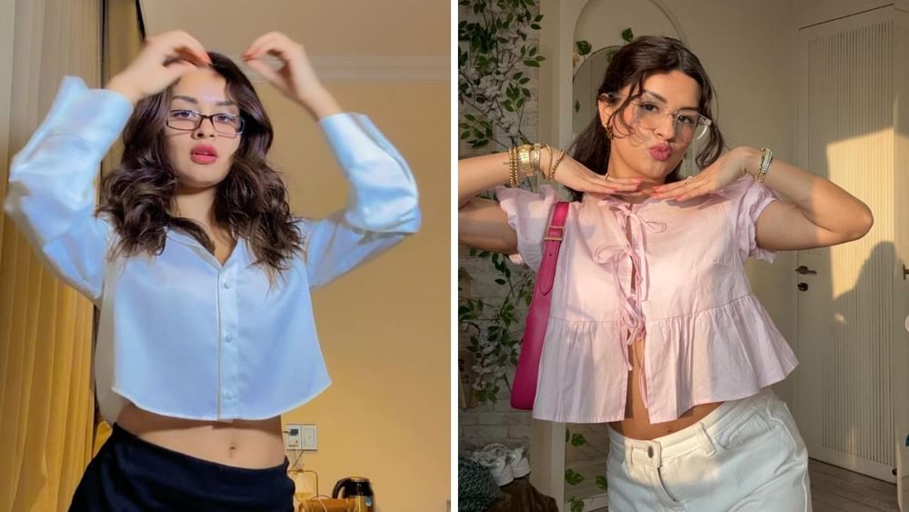 ਜੇਕਰ ਤੁਸੀਂ ਗਰਮੀਆਂ ਦੇ ਮੌਸਮ ਲਈ ਵੱਖ-ਵੱਖ ਤਰ੍ਹਾਂ ਦੇ ਲੁੱਕ ਕ੍ਰੀਏਟ ਕਰਨਾ ਚਾਹੁੰਦੇ ਹੋ, ਤਾਂ ਅਵਨੀਤ ਦੇ ਇਨ੍ਹਾਂ ਦੋ ਲੁੱਕਸ ਤੋਂ ਆਈਡੀਆ ਲੈ ਸਕਦੇ ਹੋ। Oversized Shirts ਅਤੇ ਲਾਈਟ ਕਲਰ ਦੇ Cotton Tops ਵੀ ਕਾਫੀ ਵਧੀਆ ਲੱਗਦੇ ਹਨ।