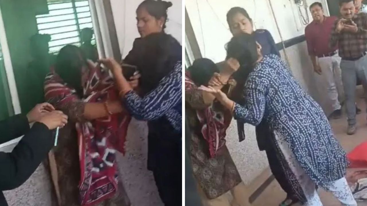 OMG: ਸ਼ਖਸ ਦੀਆਂ ਚਾਰ ਪਤਨੀਆਂ ਚੋਂ ਦੋ ਕੋਰਟ ‘ਚ ਹੋਈਆਂ ਜੂੰਡਮ-ਜੂੰਡੀ… ਲੋਕਾਂ ਨੇ ਰੱਜ ਕੇ ਲਏ ਮਜ਼ੇ OMG: ਸ਼ਖਸ ਦੀਆਂ ਚਾਰ ਪਤਨੀਆਂ ਚੋਂ ਦੋ ਕੋਰਟ ‘ਚ ਹੋਈਆਂ ਜੂੰਡਮ-ਜੂੰਡੀ… ਲੋਕਾਂ ਨੇ ਰੱਜ ਕੇ ਲਏ ਮਜ਼ੇ