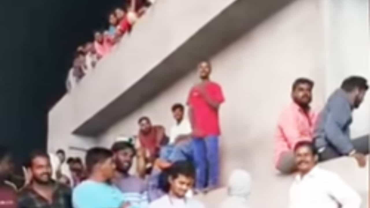ਡਾਂਸ ਕਰਨ ਦੇ ਚੱਕਰ ਚ ਬਿਲਡਿੰਗ ਤੋਂ ਡਿੱਗ ਗਿਆ ਸ਼ਖਸ, Video ਹੋ ਰਿਹਾ Viral