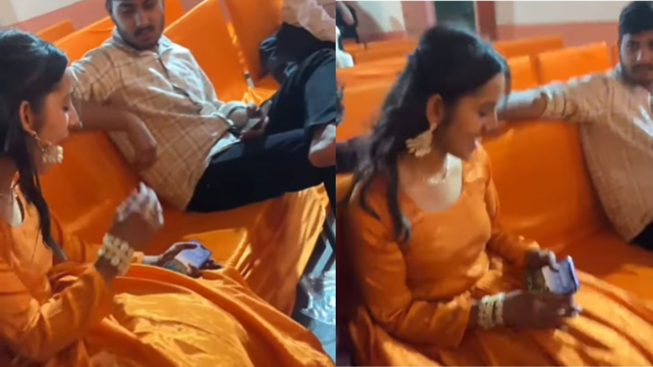 Viral: ਫੰਕਸ਼ਨ ‘ਚ ਕੁੜੀ ਨਾਲ ਹੋ ਗਈ ਖੇਡ, ਵੀਡੀਓ ਦੇਖ ਲੋਕ ਬੋਲੇ- ਭੈਣ ਨੇ ਕੁਰਸੀ ਦਾ ਕਵਰ ਚੋਰੀ ਕਰ ਲਿਆ Viral: ਫੰਕਸ਼ਨ ‘ਚ ਕੁੜੀ ਨਾਲ ਹੋ ਗਈ ਖੇਡ, ਵੀਡੀਓ ਦੇਖ ਲੋਕ ਬੋਲੇ- ਭੈਣ ਨੇ ਕੁਰਸੀ ਦਾ ਕਵਰ ਚੋਰੀ ਕਰ ਲਿਆ