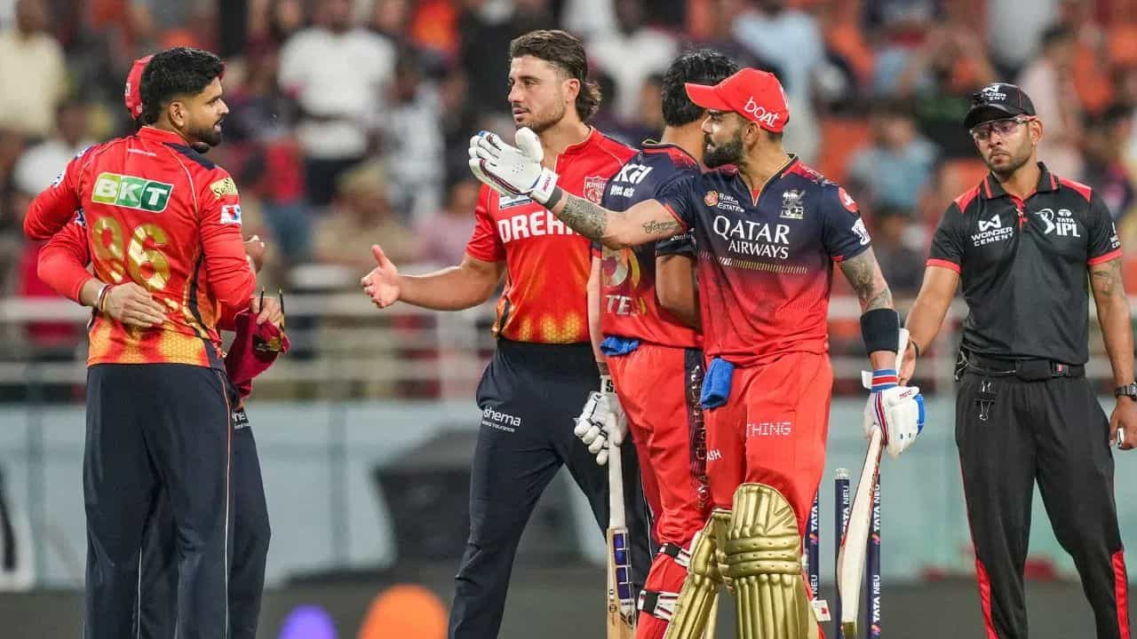 IPL 2025: ਅਹਿਮਦਾਬਾਦ ਚ ਫਸ ਗਈ RCB, ਪੰਜਾਬ ਕੋਲ ਹੈ ਗੋਲਡਨ ਚਾਂਸ IPL 2025: ਅਹਿਮਦਾਬਾਦ ਚ ਫਸ ਗਈ RCB, ਪੰਜਾਬ ਕੋਲ ਹੈ ਗੋਲਡਨ ਚਾਂਸ
