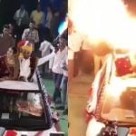 Viral Video: ਲਾਪਰਵਾਹੀ ਕਾਰਨ ਲਾੜਾ-ਲਾੜੀ ਦੇ ਨਾਲ ਹੋ ਗਿਆ ਖੇਲ, ਇਕ ਗਲਤੀ ਕਾਰਨ ਵਾਪਰੀ ਘਟਨਾ Viral Video: ਲਾਪਰਵਾਹੀ ਕਾਰਨ ਲਾੜਾ-ਲਾੜੀ ਦੇ ਨਾਲ ਹੋ ਗਿਆ ਖੇਲ, ਇਕ ਗਲਤੀ ਕਾਰਨ ਵਾਪਰੀ ਘਟਨਾ