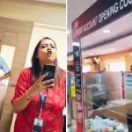 Video Viral: ‘ਇਹ ਭਾਰਤ ਹੈ, ਸਿਰਫ਼ ਹਿੰਦੀ ਬੋਲਾਂਗੀ’, SBI ਮੈਨੇਜਰ ਨੂੰ ਕੰਨੜ ਬੋਲਣ ਲਈ ਕੀਤਾ ਮਜਬੂਰ Video Viral: ‘ਇਹ ਭਾਰਤ ਹੈ, ਸਿਰਫ਼ ਹਿੰਦੀ ਬੋਲਾਂਗੀ’, SBI ਮੈਨੇਜਰ ਨੂੰ ਕੰਨੜ ਬੋਲਣ ਲਈ ਕੀਤਾ ਮਜਬੂਰ