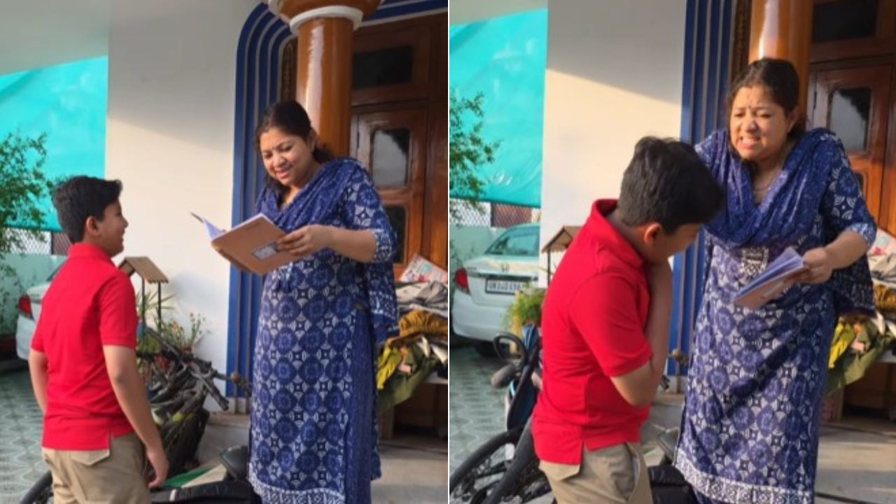 Viral Video : ਮੰਮੀ ਨੇ ‘ਮਦਰਜ਼ ਡੇ’ ‘ਤੇ ਆਪਣੇ ਪੁੱਤਰ ਦਾ ਲੇਖ ਪੜ੍ਹਿਆ, ਫਿਰ ਜੋ ਹੋਇਆ ਉਹ 2 ਕਰੋੜ ਤੋਂ ਵੱਧ ਲੋਕਾਂ ਨੇ ਦੇਖਿਆ