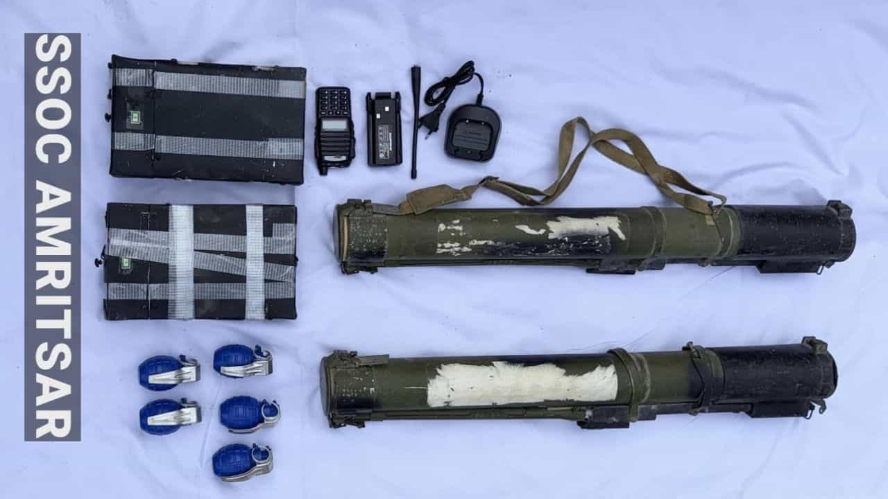 ਸੁਰੱਖਿਆ ਏਜੰਸੀਆਂ ਨੂੰ ਵੱਡੀ ਕਾਮਯਾਬੀ, 2 RPG ਅਤੇ 5 ਗ੍ਰਨੇਡ ਸਮੇਤ ਹੋਰ ਹਥਿਆਰ ਕੀਤੇ ਬਰਾਮਦ
