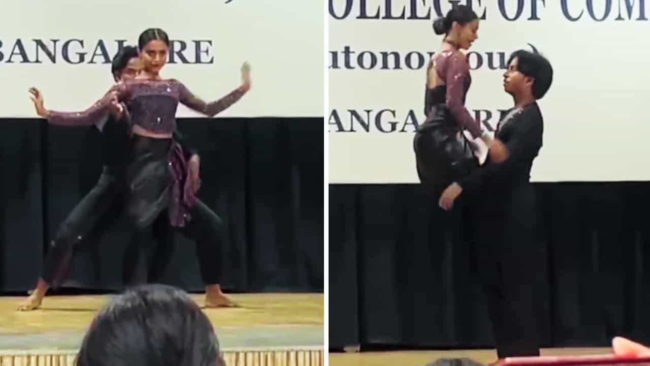 Dance: ਕਾਲਜ ਦੇ ਵਿਦਿਆਰਥੀਆਂ ਨੇ ਰਮਤਾ ਜੋਗੀ ਗੀਤ ਤੇ ਕੀਤਾ ਸ਼ਾਨਦਾਰ ਡਾਂਸ, Sizzling Moves ਨੇ ਵਧਾਇਆ ਇੰਟਰਨੈੱਟ ਦਾ ਤਾਪਮਾਨ