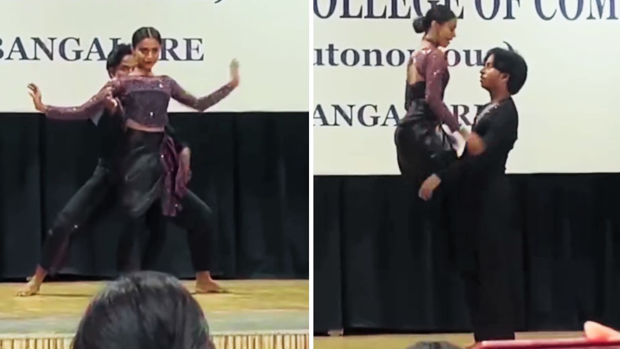 Dance: ਕਾਲਜ ਦੇ ਵਿਦਿਆਰਥੀਆਂ ਨੇ ‘ਰਮਤਾ ਜੋਗੀ’ ਗੀਤ ‘ਤੇ ਕੀਤਾ ਸ਼ਾਨਦਾਰ ਡਾਂਸ, Sizzling Moves ਨੇ ਵਧਾਇਆ ਇੰਟਰਨੈੱਟ ਦਾ ਤਾਪਮਾਨ
