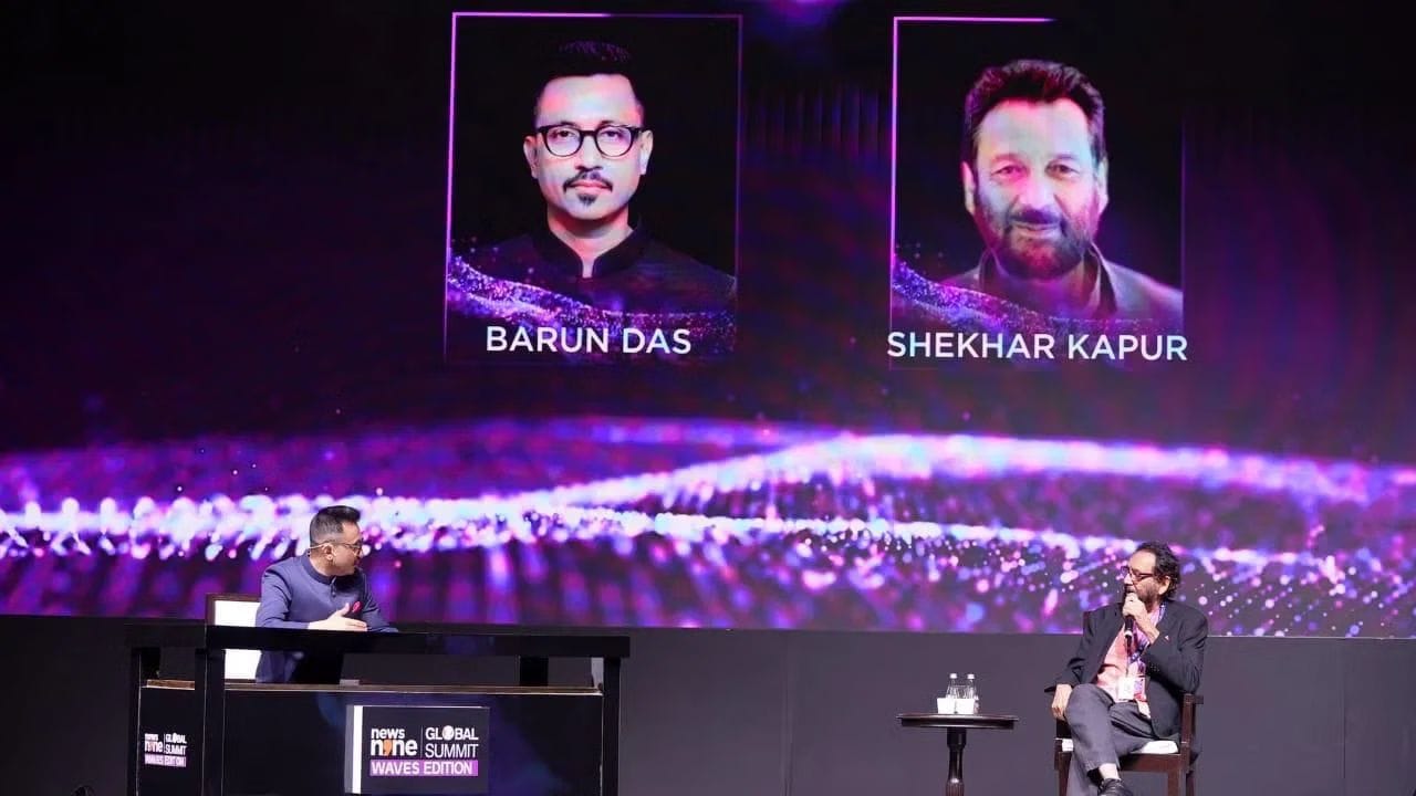 ਬਾਲੀਵੁੱਡ ਦੇ ਦਿੱਗਜ ਫਿਲਮ ਨਿਰਮਾਤਾ ਸ਼ੇਖਰ ਕਪੂਰ ਨੇ ਟੀਵੀ 9 ਦੇ MD ਅਤੇ CEO ਬਰੁਣ ਦਾਸ ਨਾਲ Storytelling in the age of AI ਵਿਸ਼ੇ 'ਤੇ ਕੀਤੀ ਖਾਸ ਗੱਲਬਾਤ