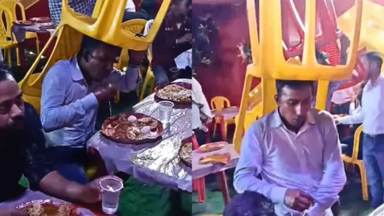 ਭਾਰੀ ਮੀਂਹ ਦੌਰਾਨ ਵੀ ਖਾਣੇ ਦਾ ਲਾਲਚ ਨਹੀਂ ਛੱਡ ਸਕੇ ਬਰਾਤੀ, ਜੁਗਾੜ ਕਰਕੇ ਇੰਝ ਮਾਣਿਆ Free Dinner ਦਾ ਆਨੰਦ