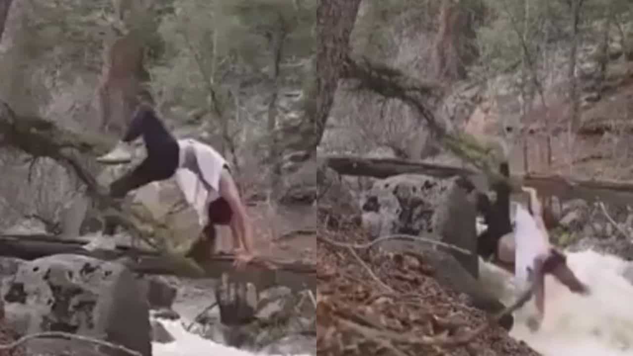 Viral: ਨਦੀ ਚ ਡਿੱਗੀ ਕੁੜੀ, ਰੀਲ ਬਣਾਉਣ ਲਈ ਕਰ ਰਹੀ ਸੀ Yoga, ਅਚਾਨਕ ਹੋਇਆ ਹਾਦਸਾ
