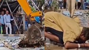 ਪੁਲਿਸ ਨਸ਼ਟ ਕਰ ਰਹੀ ਸੀ ਸ਼ਰਾਬ ਦੀਆਂ ਬੋਤਲਾਂ, ਸ਼ਰਾਬੀ ਨੇ ਨਹੀਂ ਹੋਣ ਦਿੱਤੀ Waste