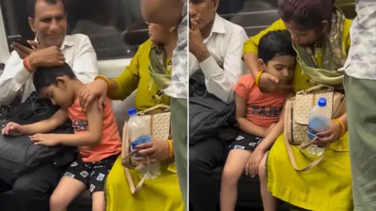 Metro Viral Video : ਮੈਟਰੋ ‘ਚ ਸਫ਼ਰ ਕਰਦੇ ਹੋਏ ਅੰਕਲ ਨੇ ਦਿਖਾਈ ਇਨਸਾਨੀਅਤ, ਇਸ ਤਰ੍ਹਾਂ ਜਿੱਤ ਲਿਆ ਸਾਰਿਆਂ ਦਾ ਦਿਲ