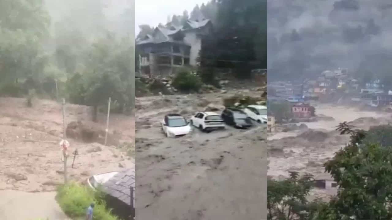 4 ਥਾਵਾਂ ਤੇ ਫਟਿਆ ਬੱਦਲ, 2 ਦੀ ਮੌਤ... ਹਿਮਾਚਲ ਚ ਮੀਂਹ ਕਾਰਨ ਭਾਰੀ ਤਬਾਹੀ 4 ਥਾਵਾਂ ਤੇ ਫਟਿਆ ਬੱਦਲ, 2 ਦੀ ਮੌਤ... ਹਿਮਾਚਲ ਚ ਮੀਂਹ ਕਾਰਨ ਭਾਰੀ ਤਬਾਹੀ