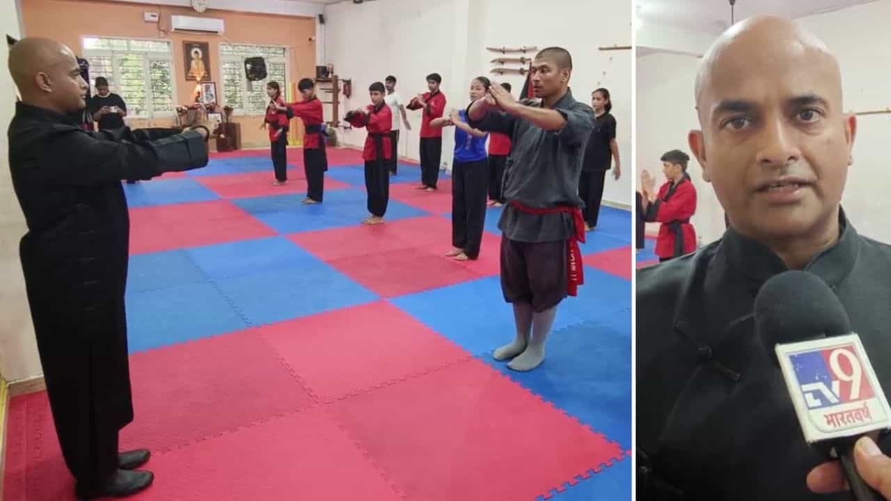 ਜਲੰਧਰ ਪਹੁੰਚੇ ਮਾਰਸ਼ਲ ਆਰਟਸ ਕਨਿਸ਼ਕਾ ਸ਼ਰਮਾ: ਬੱਚਿਆਂ ਨੂੰ ਦੇਣਗੇ ਸਿਖਲਾਈ, ਕਈ ਹਸਤੀਆਂ ਨੂੰ ਦੇ ਚੁੱਕੇ ਹਨ ਟ੍ਰੇਨਿੰਗ ਜਲੰਧਰ ਪਹੁੰਚੇ ਮਾਰਸ਼ਲ ਆਰਟਸ ਕਨਿਸ਼ਕਾ ਸ਼ਰਮਾ: ਬੱਚਿਆਂ ਨੂੰ ਦੇਣਗੇ ਸਿਖਲਾਈ, ਕਈ ਹਸਤੀਆਂ ਨੂੰ ਦੇ ਚੁੱਕੇ ਹਨ ਟ੍ਰੇਨਿੰਗ