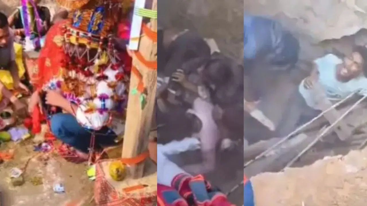 ਛੱਤ ‘ਤੇ ਹੋ ਰਿਹਾ ਸੀ ਵਿਆਹ, ਅਚਾਨਕ ਹੋਇਆ ਅਜਿਹਾ Video ਦੇਖ ਰਹਿ ਜਾਓਗੇ ਦੰਗ