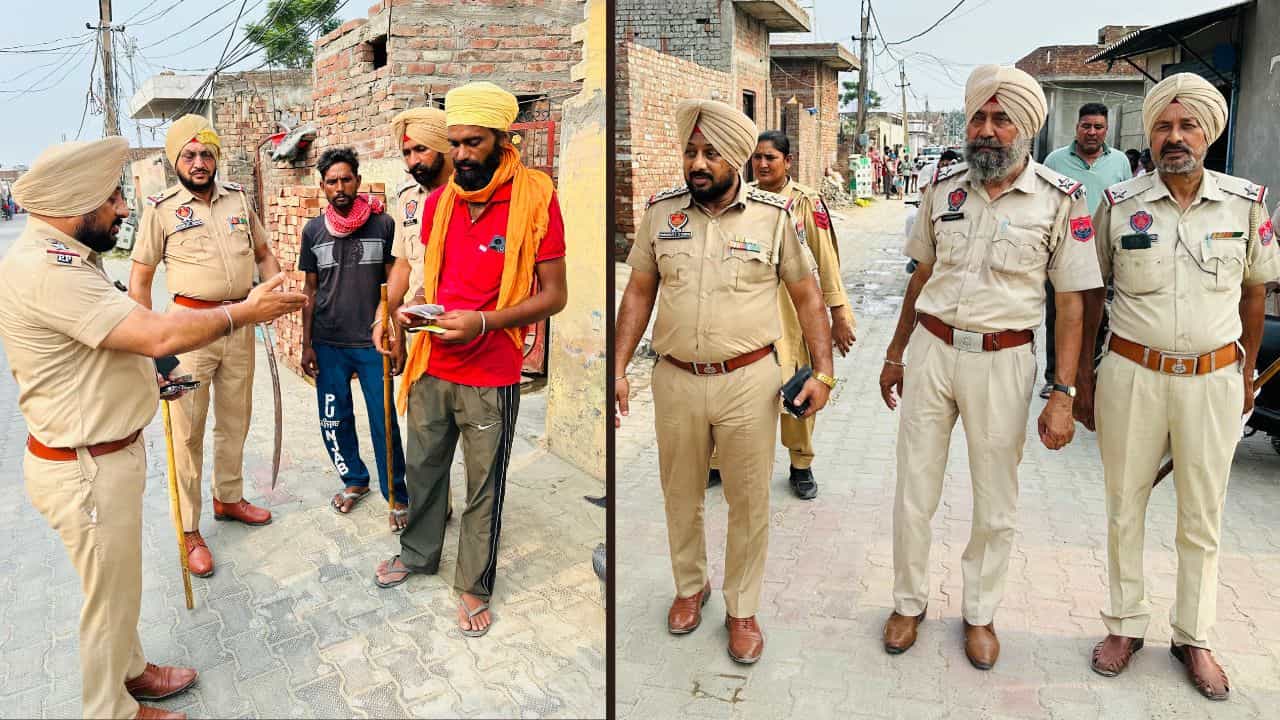 ਤਰਨ ਤਾਰਨ ਚ ਪੁਲਿਸ ਨੇ ਚਲਾਇਆ ਕਾਸੋ ਅਪਰੇਸ਼ਨ, ਨਸ਼ਾ ਤਸਕਰਾਂ ਦੇ ਘਰਾਂ ਦੀ ਚੈਕਿੰਗ, ਸ਼ੱਕੀਆਂ ਨੂੰ ਹਿਰਾਸਤ ਵਿੱਚ ਲਿਆ