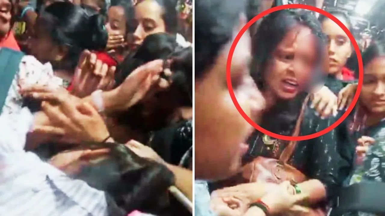 ਮੁੰਬਈ ਲੋਕਲ ਵਿੱਚ ਮਹਿਲਾ ਯਾਤਰੀਆਂ ਵਿਚਕਾਰ ਹੋਈ ਖੂਨੀ ਝੜਪ, ਇੱਕ ਦੂਜੇ ਨੂੰ ਕੁੱਟਿਆ, ਵਾਲ ਖਿੱਚੇ;  ਵੀਡੀਓ  ਹੋਇਆ ਵਾਇਰਲ