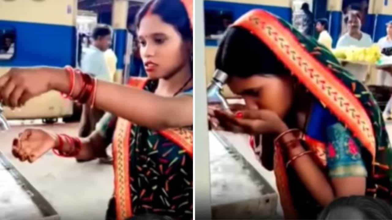 ਪਾਣੀ ਪੀਣ ਲਈ ਔਰਤ ਦਾ ਇਹ Idea ਕਰ ਗਿਆ ਕੰਮ, ਲੋਕਾਂ ਬੋਲੇ - ਦਿਮਾਗ ਦੀ ਵਰਤੋਂ ਇਹਨਾਂ ਤੋਂ ਸਿੱਖੋ ਪਾਣੀ ਪੀਣ ਲਈ ਔਰਤ ਦਾ ਇਹ Idea ਕਰ ਗਿਆ ਕੰਮ, ਲੋਕਾਂ ਬੋਲੇ - ਦਿਮਾਗ ਦੀ ਵਰਤੋਂ ਇਹਨਾਂ ਤੋਂ ਸਿੱਖੋ