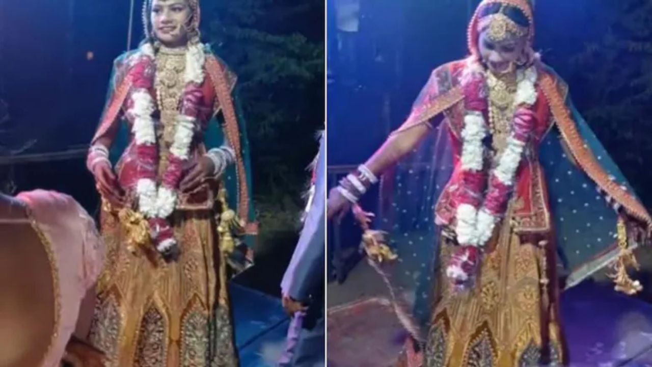 Viral Dance Video: ‘ਮੇਰੇ ਸਈਆਂ ਸੁਪਰਸਟਾਰ’ ਗਾਣੇ ‘ਤੇ ਲਾੜਾ-ਲਾੜੀ ਨੇ ਕੀਤਾ Funny ਡਾਂਸ, Performance ਦੇਖ ਹਾਸਾ ਨਹੀਂ ਰੋਕ ਪਾ ਰਹੇ ਲੋਕ Viral Dance Video: ‘ਮੇਰੇ ਸਈਆਂ ਸੁਪਰਸਟਾਰ’ ਗਾਣੇ ‘ਤੇ ਲਾੜਾ-ਲਾੜੀ ਨੇ ਕੀਤਾ Funny ਡਾਂਸ, Performance ਦੇਖ ਹਾਸਾ ਨਹੀਂ ਰੋਕ ਪਾ ਰਹੇ ਲੋਕ