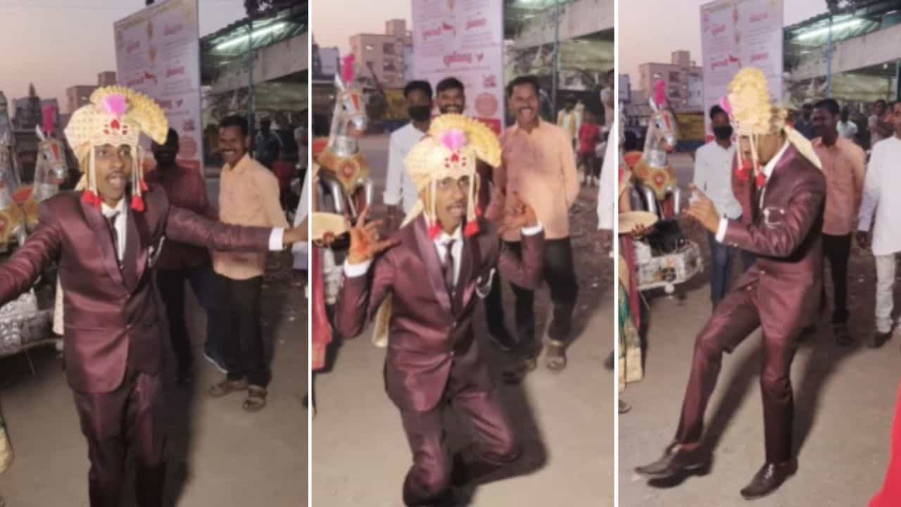 ਲਾੜੇ ਨੇ ਆਪਣੀ ਹੀ ਬਰਾਤ ਵਿੱਚ ਕੀਤਾ ਗਜ਼ਬ ਦਾ ਡਾਂਸ, ਵੀਡੀਓ ਦੇਖ ਕੇ ਲੋਕ ਹੱਸ-ਹੱਸ ਹੋਏ ਪਾਗਲ