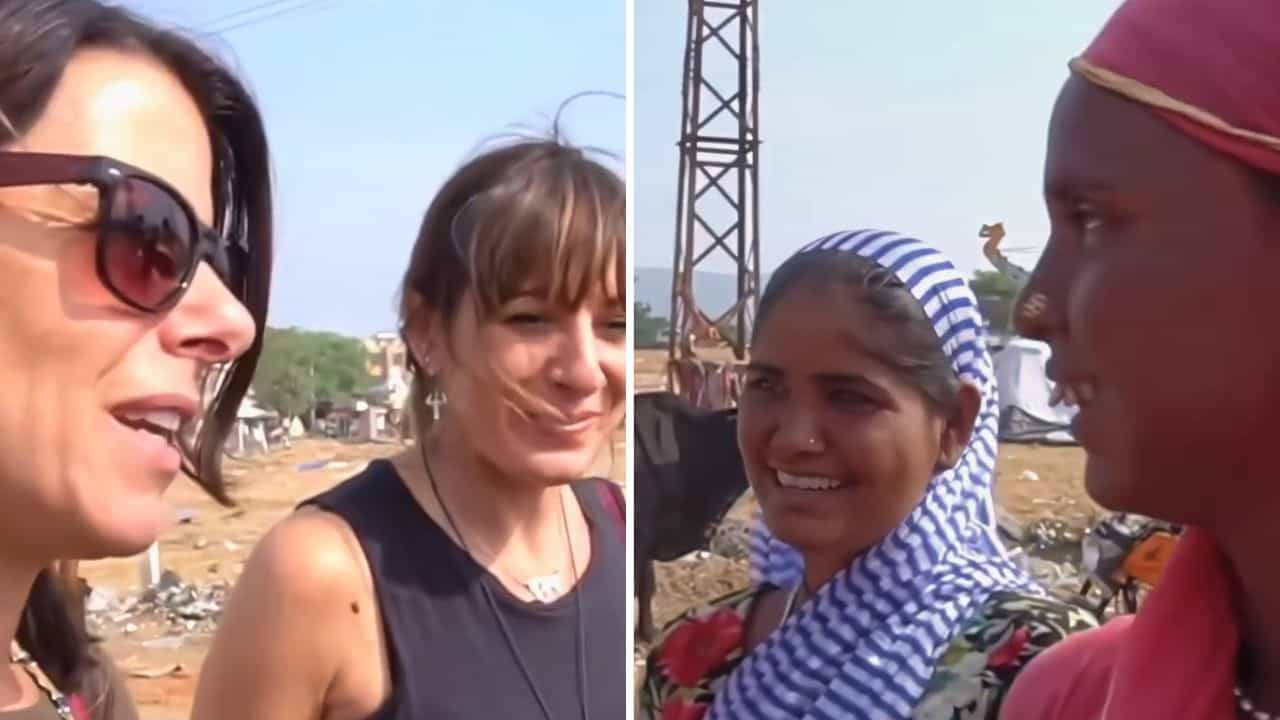 Viral Video: ਦੇਸੀ ਔਰਤ ਦੀ ਅੰਗਰੇਜ਼ੀ ਸੁਣ ਕੇ ਹੈਰਾਨ ਰਹਿ ਗਏ ਵਿਦੇਸ਼ੀ, ਦੇਖਣ ਯੋਗ ਹਨ Reactions