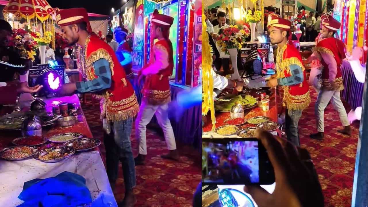 Viral Pan Dance: ਸ਼ਖਸ ਦਾ ਪਾਨ ਖੁਆਉਣ ਦਾ ਤਰੀਕਾ ਹੈ ਥੋੜਾ Unique, ਨੱਚਦੇ ਹੋਏ ਕਰਦਾ ਹੈ Serve