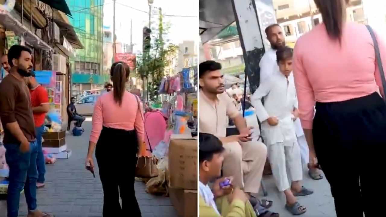 Viral Video: ਪਾਕਿਸਤਾਨ ਦੀਆਂ ਸੜਕਾਂ ਤੇ ਜੀਨਸ-ਟੌਪ ਪਾ ਕੇ ਘੁੰਮ ਰਹੀ ਸੀ ਕੁੜੀ, ਦੇਖੋ ਅੱਗੇ ਕੀ ਹੋਇਆ