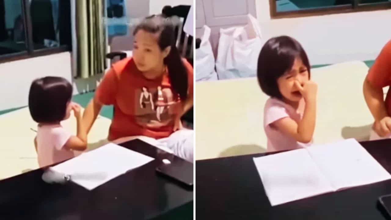 Viral Video: ਮਾਂ ਵੱਲੋਂ ਝਿੜਕਣ ਤੋਂ ਬਾਅਦ ਕੁੜੀ ਫੁੱਟ-ਫੁੱਟ ਕੇ ਰੋਈ, ਪਰ ਕੈਮਰਾ ਦੇਖਦੇ ਹੀ ਬਦਲ ਗਿਆ ਦ੍ਰਿਸ਼! Viral Video: ਮਾਂ ਵੱਲੋਂ ਝਿੜਕਣ ਤੋਂ ਬਾਅਦ ਕੁੜੀ ਫੁੱਟ-ਫੁੱਟ ਕੇ ਰੋਈ, ਪਰ ਕੈਮਰਾ ਦੇਖਦੇ ਹੀ ਬਦਲ ਗਿਆ ਦ੍ਰਿਸ਼!