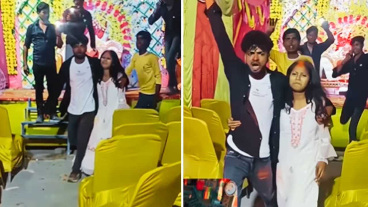 OMG: ਪ੍ਰੇਮੀ ਨੇ ਵਿਆਹ ਵਾਲੇ ਘਰ ਚ ਫਿਲਮੀ ਅੰਦਾਜ਼ ਵਿੱਚ ਲਈ Entry, ਕੁੜੀ ਦੀ ਭਰੀ ਮਾਂਗ, ਲੈ ਗਿਆ ਆਪਣੇ ਨਾਲ