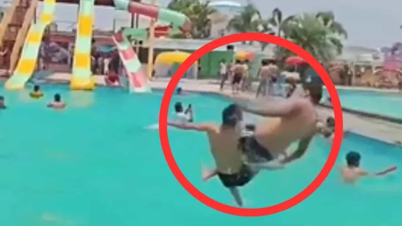 Viral: ਵਾਟਰ ਪਾਰਕ ਵਿੱਚ ਸਟੰਟ ਕਰਨਾ ਸ਼ਖਸ ਨੂੰ ਪਿਆ ਭਾਰੀ , ਗਲਤੀ ਕਾਰਨ ਹੋ ਗਿਆ ਖੇਡ