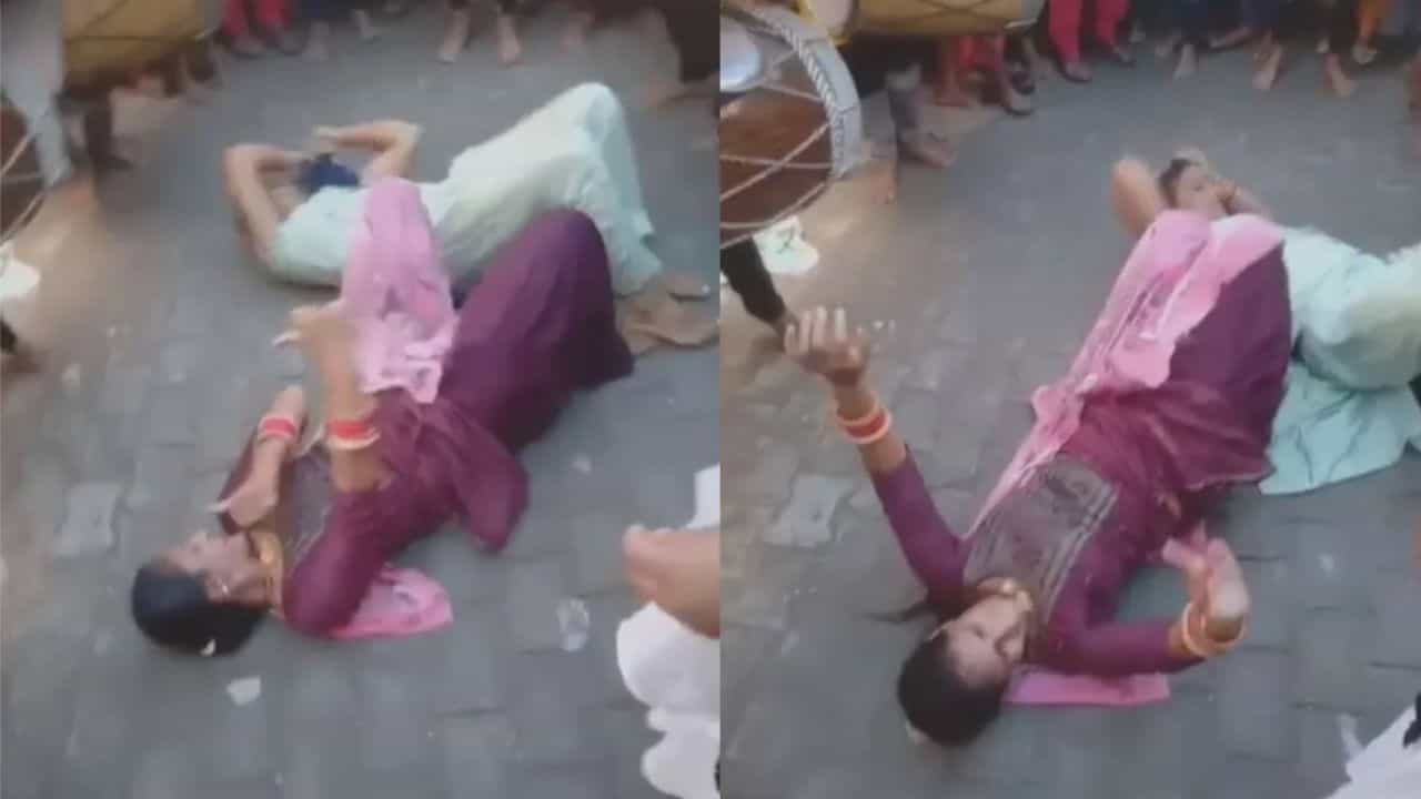 Viral Dance Video: ਢੋਲ ਤੇ ਨਾਗਿਨ ਡਾਂਸ ਕਰਦੀਆਂ ਨਜ਼ਰ ਆਈਆਂ ਔਰਤਾਂ, ਦੇਖ ਕੇ ਦੰਗ ਰਹਿ ਗਏ ਲੋਕ