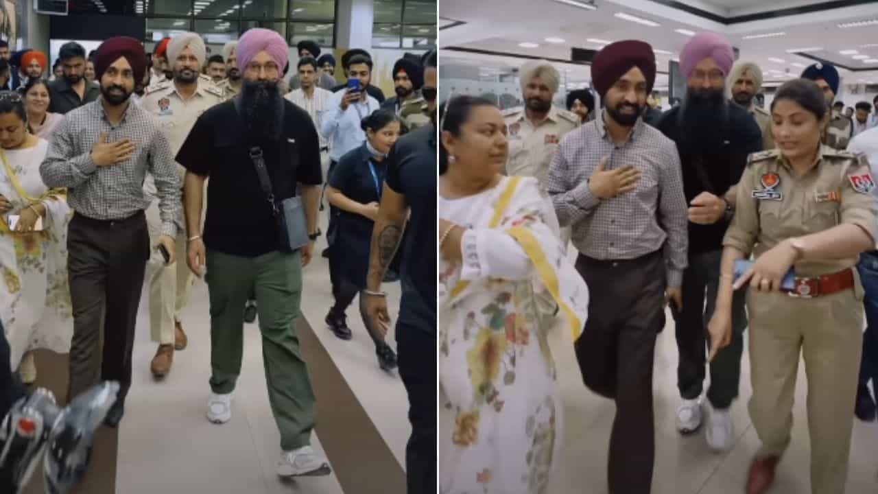 Saraarji 3 ਦੀ ਕੰਟਰੋਵਰਸੀ ਦਰਮਿਆਨ ਪਹਿਲੀ ਵਾਰ ਪੰਜਾਬ ਪਹੁੰਚੇ ਦਿਲਜੀਤ ਦੋਸਾਂਝ, ਅੰਮ੍ਰਿਤਸਰ ਏਅਰਪੋਰਟ ਤੇ ਫੈਨਸ ਨਾਲ ਕੀਤੀ ਮੁਲਾਕਾਤ Saraarji 3 ਦੀ ਕੰਟਰੋਵਰਸੀ ਦਰਮਿਆਨ ਪਹਿਲੀ ਵਾਰ ਪੰਜਾਬ ਪਹੁੰਚੇ ਦਿਲਜੀਤ ਦੋਸਾਂਝ, ਅੰਮ੍ਰਿਤਸਰ ਏਅਰਪੋਰਟ ਤੇ ਫੈਨਸ ਨਾਲ ਕੀਤੀ ਮੁਲਾਕਾਤ