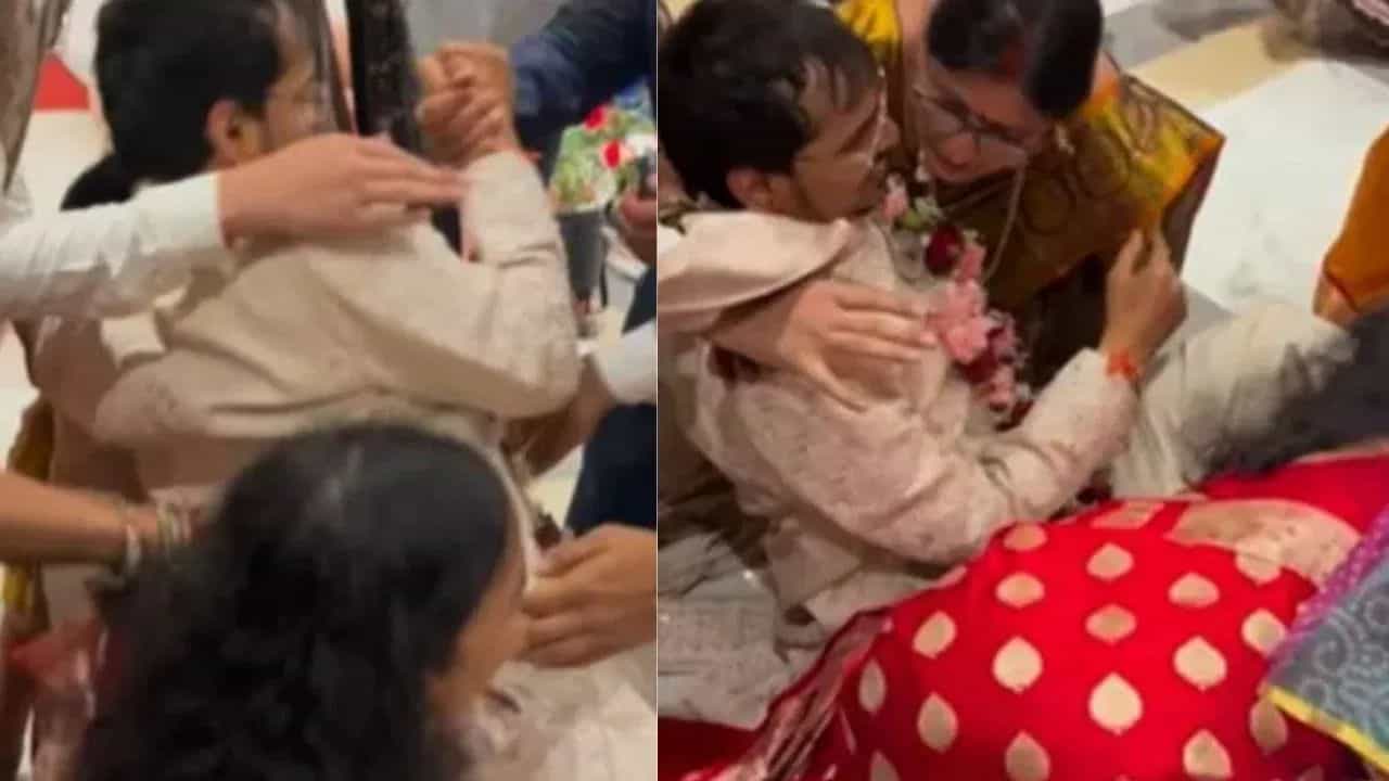 Viral Video: ਲਾੜੇ ਨੂੰ ਜ਼ਮੀਨ ਤੇ ਸੁੱਟ ਕੇ ਖੋਹ ਲਈ ਜੁੱਤੀ, ਰਸਮ ਦੇ ਨਾਮ ਤੇ ਰਿਸ਼ਤੇਦਾਰਾਂ ਨੇ ਕੀਤੀ ਜ਼ਬਰਦਸਤੀ