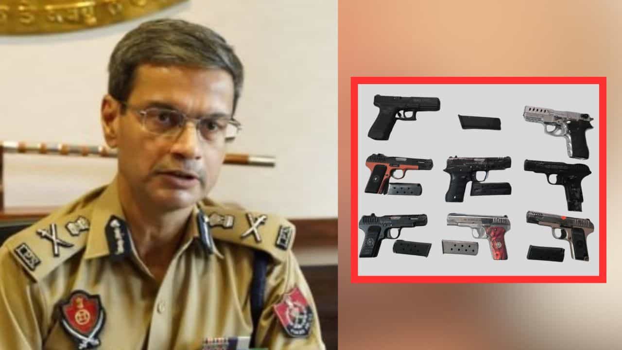 ਅੰਮ੍ਰਿਤਸਰ ਵਿੱਚ 4 ਹਥਿਆਰ ਤਸਕਰ ਗ੍ਰਿਫ਼ਤਾਰ: 8 ਪਿਸਤੌਲ ਤੇ ਮੈਗਜ਼ੀਨ ਬਰਾਮਦ; ਸਰਹੱਦ ਪਾਰ ਤੋਂ ਮੰਗਵਾਉਂਦੇ ਸਨ ਅੰਮ੍ਰਿਤਸਰ ਵਿੱਚ 4 ਹਥਿਆਰ ਤਸਕਰ ਗ੍ਰਿਫ਼ਤਾਰ: 8 ਪਿਸਤੌਲ ਤੇ ਮੈਗਜ਼ੀਨ ਬਰਾਮਦ; ਸਰਹੱਦ ਪਾਰ ਤੋਂ ਮੰਗਵਾਉਂਦੇ ਸਨ