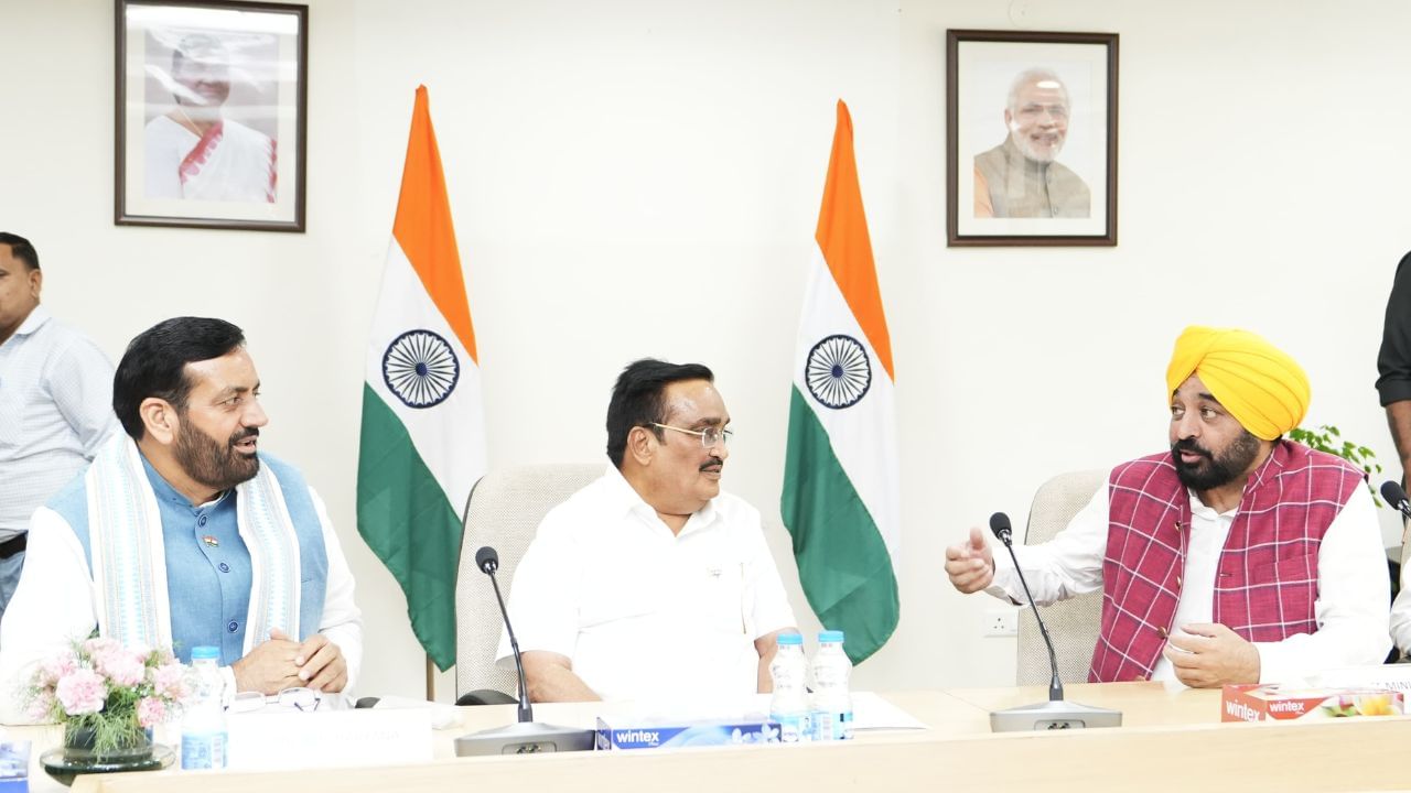 ਰਾਵੀ-ਚਿਨਾਬ ਦਾ ਪਾਣੀ ਮਿਲੇ ਤਾਂ ਹਰਿਆਣਾ ਨੂੰ ਦੇਣ 'ਚ ਨਹੀਂ ਹੈ ਪਰੇਸ਼ਾਨੀ, SYL 'ਤੇ ਹੋਈ ਮੀਟਿੰਗ ਤੋਂ ਬਾਅਦ ਬੋਲੇ CM ਮਾਨ