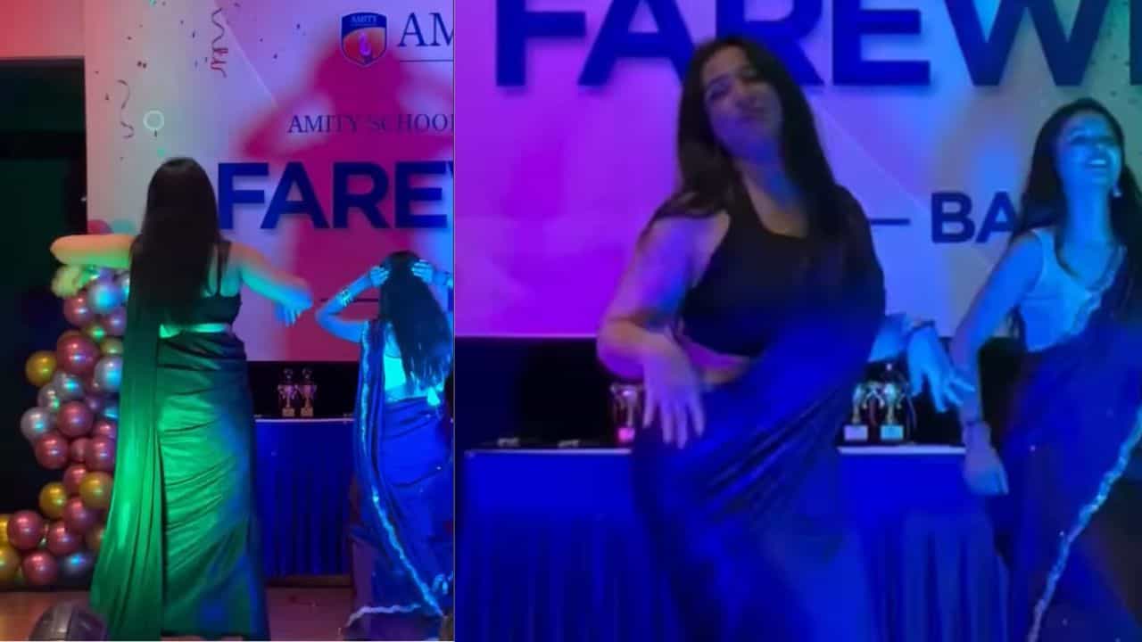 Farewell Function ਚ, ਕੁੜੀ ਨੇ Uyi ਅੰਮਾ ਗਾਣੇ ਤੇ ਕੀਤਾ ਜ਼ਬਰਦਸਤ ਡਾਂਸ, VIDEO ਵਾਇਰਲ Farewell Function ਚ, ਕੁੜੀ ਨੇ Uyi ਅੰਮਾ ਗਾਣੇ ਤੇ ਕੀਤਾ ਜ਼ਬਰਦਸਤ ਡਾਂਸ, VIDEO ਵਾਇਰਲ