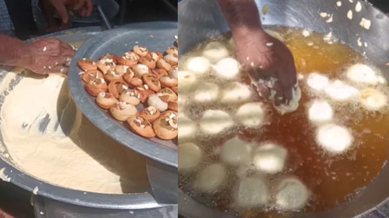 Viral Video: ਦੁਕਾਨਦਾਰ ਦਾ ਗੋਲਗੱਪਿਆਂ ਨਾਲ ਅਜਿਹਾ ਪ੍ਰਯੋਗ, ਦੇਖ ਕੇ ਯੂਜ਼ਰ ਬੋਲੇ- ਕਿਉਂ ਇਸ ਦੀ ਇੱਜ਼ਤ ਲੁੱਟ ਰਹੇ ਹੋ... Viral Video: ਦੁਕਾਨਦਾਰ ਦਾ ਗੋਲਗੱਪਿਆਂ ਨਾਲ ਅਜਿਹਾ ਪ੍ਰਯੋਗ, ਦੇਖ ਕੇ ਯੂਜ਼ਰ ਬੋਲੇ- ਕਿਉਂ ਇਸ ਦੀ ਇੱਜ਼ਤ ਲੁੱਟ ਰਹੇ ਹੋ...