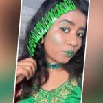 ਔਰਤ ਨੇ ਕੀਤਾ ਅਜੀਬ ‘Green Makeup’, ਦੇਖਦਾ ਰਹਿ ਗਏ ਲੋਕ, ਮੌਜ ਲੈ ਰਹੀ Public! ਔਰਤ ਨੇ ਕੀਤਾ ਅਜੀਬ ‘Green Makeup’, ਦੇਖਦਾ ਰਹਿ ਗਏ ਲੋਕ, ਮੌਜ ਲੈ ਰਹੀ Public!