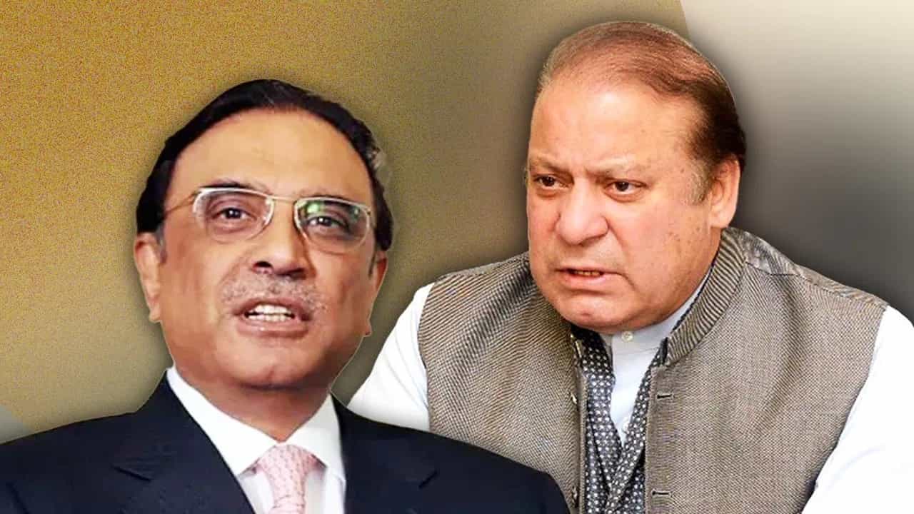 ਨਵਾਜ਼ ਸ਼ਰੀਫ਼ ਦੀ PAK ਵਿੱਚ ਧਮਾਕੇਦਾਰ ਵਾਪਸੀ? ਰਾਸ਼ਟਰਪਤੀ ਬਣਨ ਦੀਆਂ ਚਰਚਾ ਗਰਮ ਨਵਾਜ਼ ਸ਼ਰੀਫ਼ ਦੀ PAK ਵਿੱਚ ਧਮਾਕੇਦਾਰ ਵਾਪਸੀ? ਰਾਸ਼ਟਰਪਤੀ ਬਣਨ ਦੀਆਂ ਚਰਚਾ ਗਰਮ