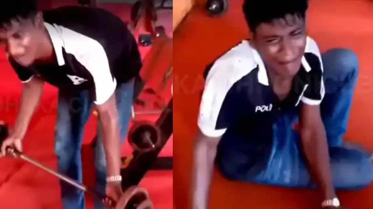 Viral Video: GYM ਵਿੱਚ ਚੋਰੀ ਕਰਨ ਦੀ ਚੋਰ ਨੂੰ ਚੁਕਾਉਣੀ ਪਈ ਭਾਰੀ ਕੀਮਤ, ਮਿਲੀ ਅਜਿਹੀ ਸਜ਼ਾ ਕਿ ਟੁੱਟ ਗਿਆ ਸ਼ਰੀਰ ਦਾ ਅੰਗ-ਅੰਗ Viral Video: GYM ਵਿੱਚ ਚੋਰੀ ਕਰਨ ਦੀ ਚੋਰ ਨੂੰ ਚੁਕਾਉਣੀ ਪਈ ਭਾਰੀ ਕੀਮਤ, ਮਿਲੀ ਅਜਿਹੀ ਸਜ਼ਾ ਕਿ ਟੁੱਟ ਗਿਆ ਸ਼ਰੀਰ ਦਾ ਅੰਗ-ਅੰਗ